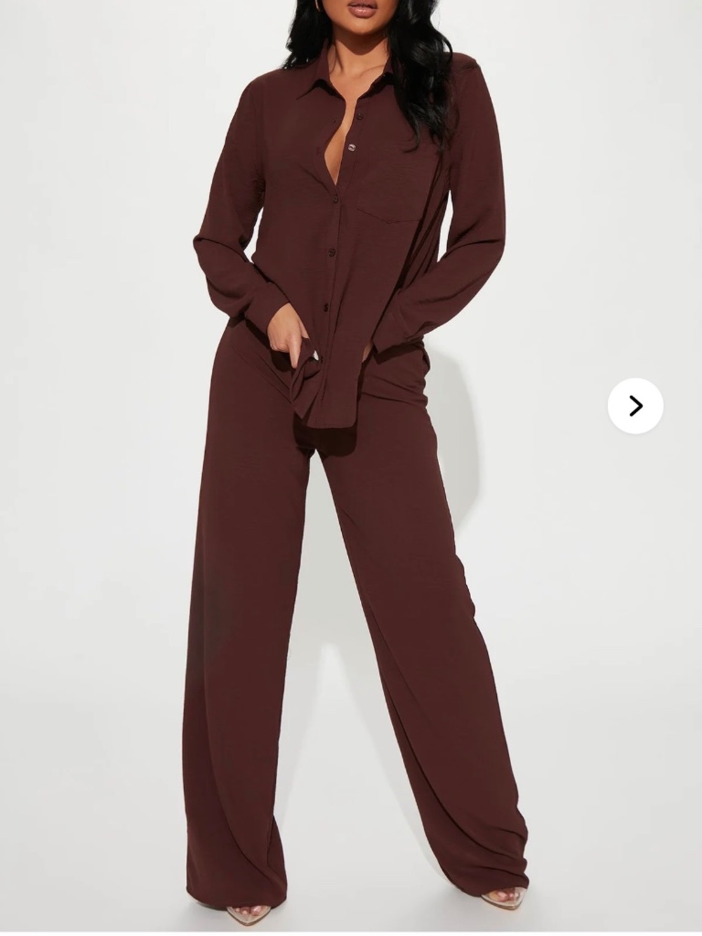 Makenzie Pant Set - Brown - Medium